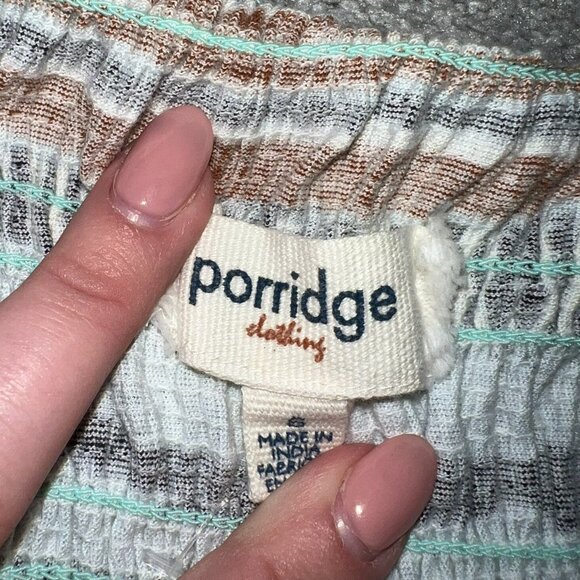 Porridge Clothing Stripe Strapless Top - Picture 2 of 2